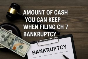 Amount Of Cash You Can Keep When Filing Ch 7 Bankruptcy